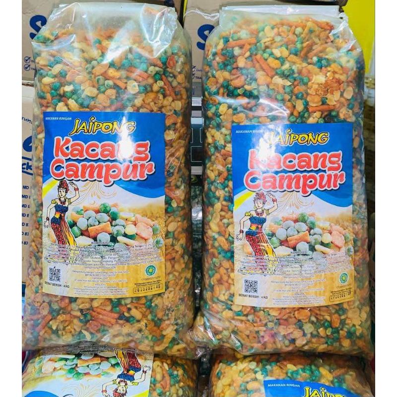 

KACANG POLONG MIX CAMPUR / KACANG JAIPONG CAMPUR 250Gram