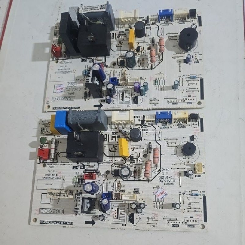 MODUL PCB AC MIDEA PANASONIC R32 SOKET BIRU ORIGINAL