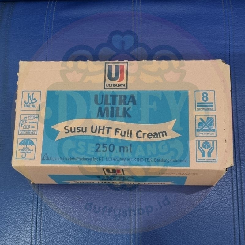 

SUSU UHT RASA FULL CREAM 250ML 1 KARTON (24PCS)