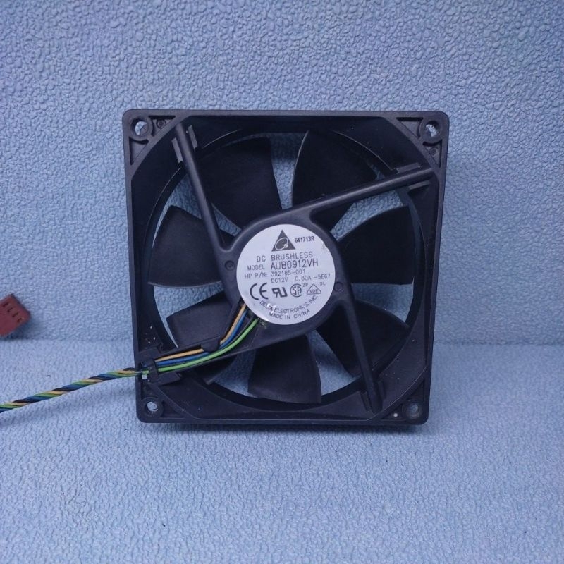FAN 9CM DELTA AUB0912VH DC. 12V 0.60A SOKET 4PIN HIGH SPEED ORIGINAL