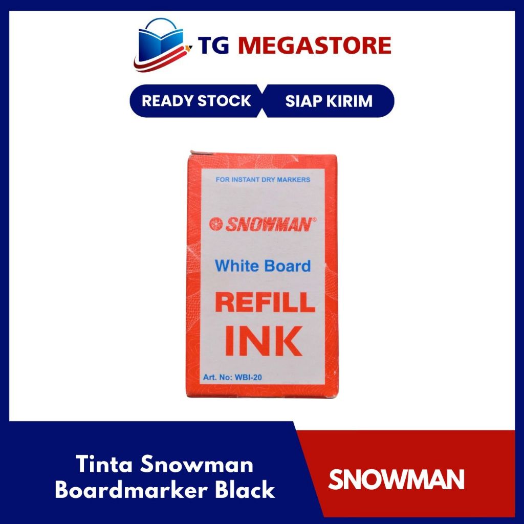 

Tinta Snowman Boardmarker Black