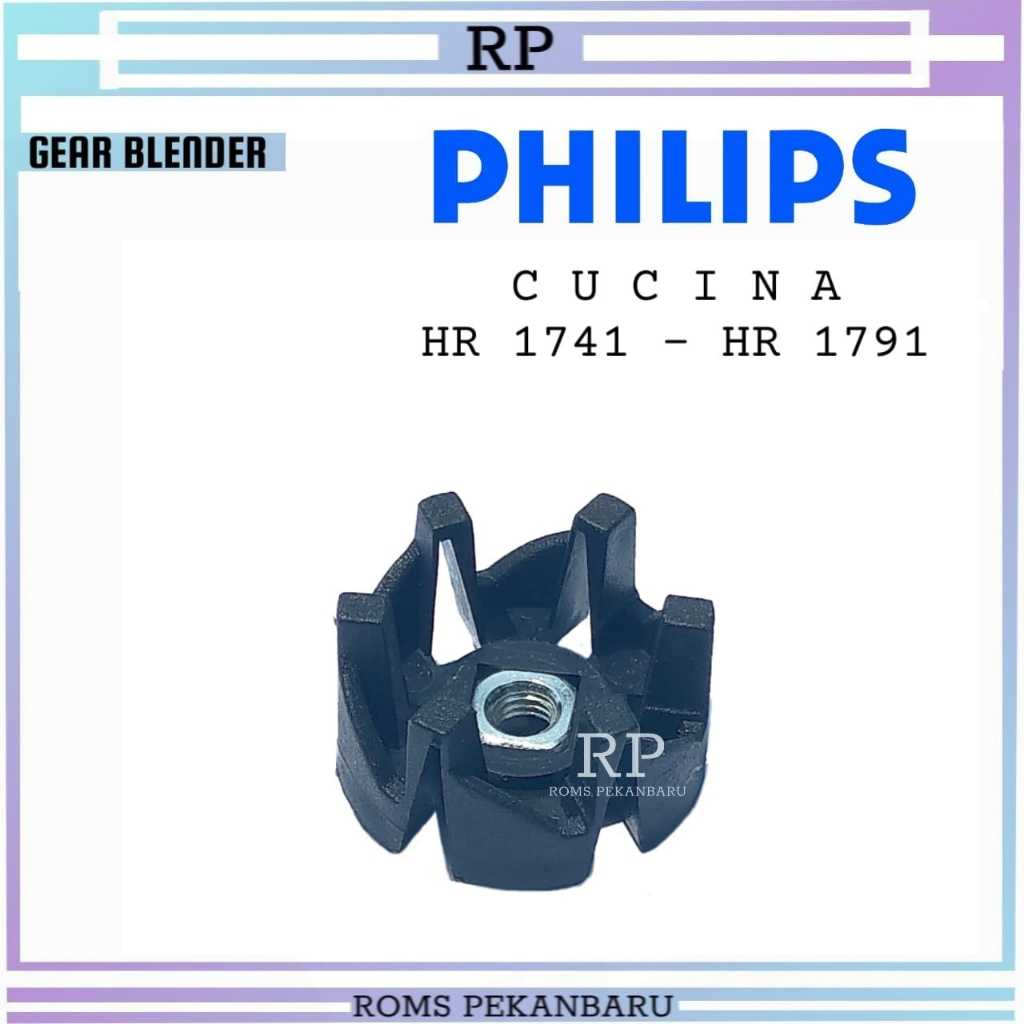GEAR BLENDER PHILIPS CUCINA 1741/1791-KOPEL BLENDER-GERIGI PEMUTAR BLENDER