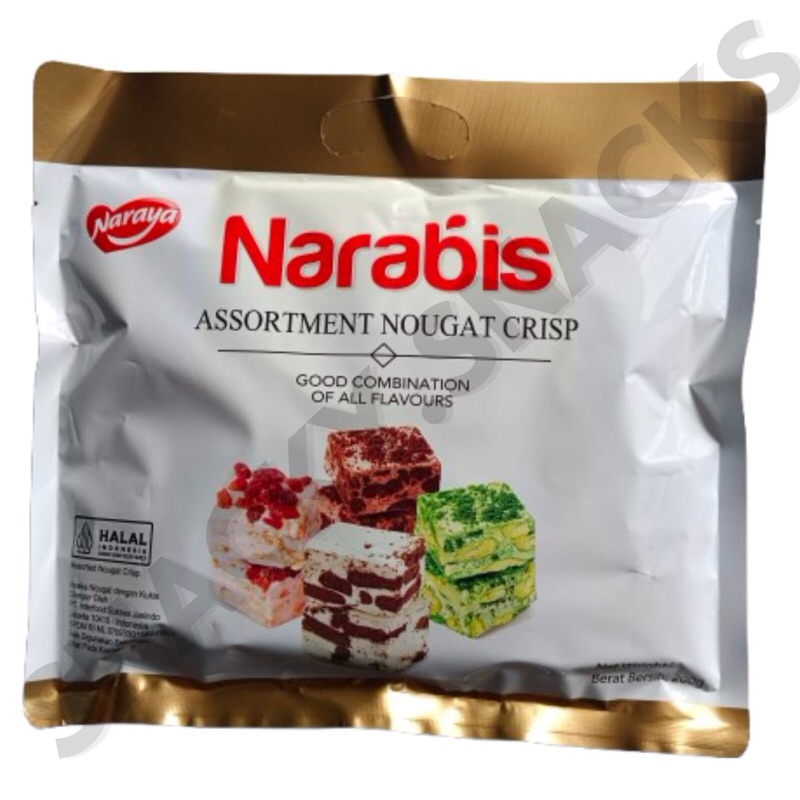 

NARABIS NOUGAT ASSORTED 200g