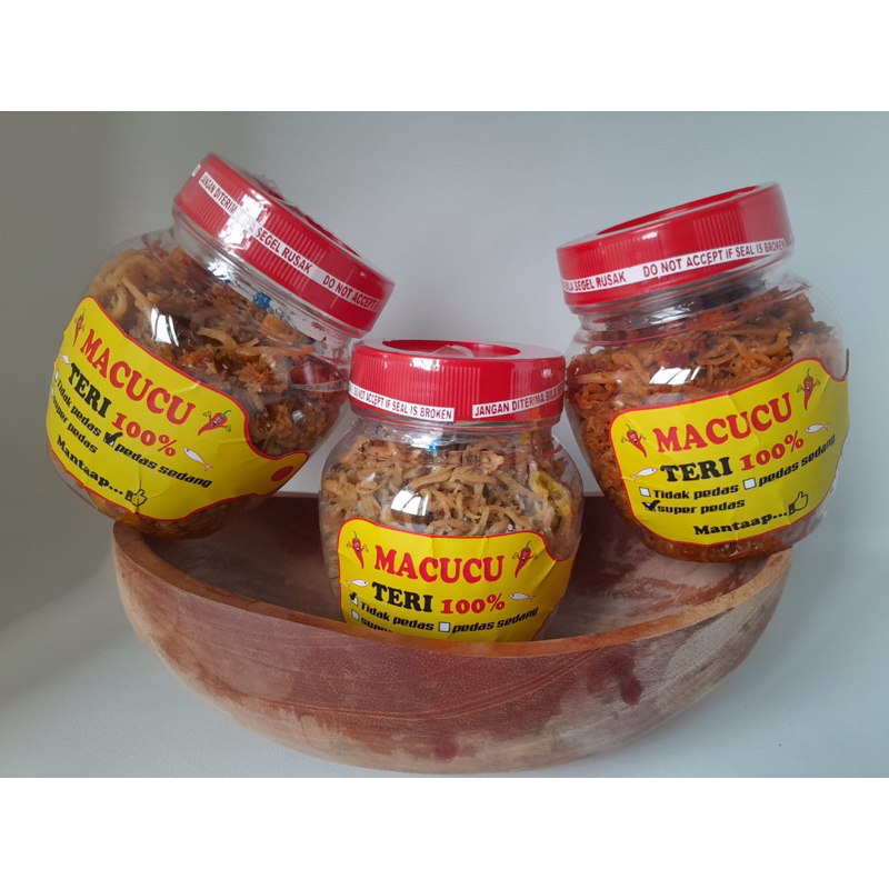 

Teri Pedas MACUCU murni 100%