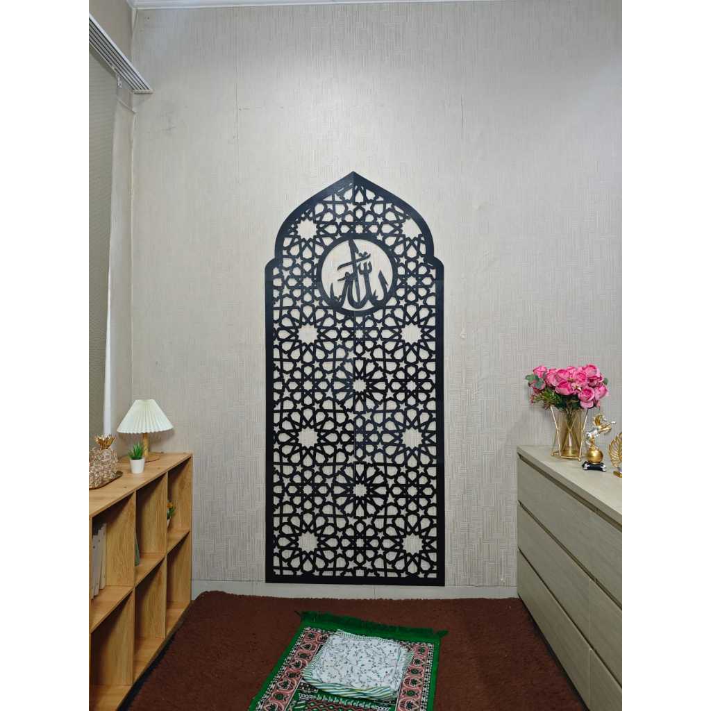 [Hiasan Dinding] ISLAMIC AESTHETIC SET WALL DECOR MIHRAB MUSHOLLA ALLAH