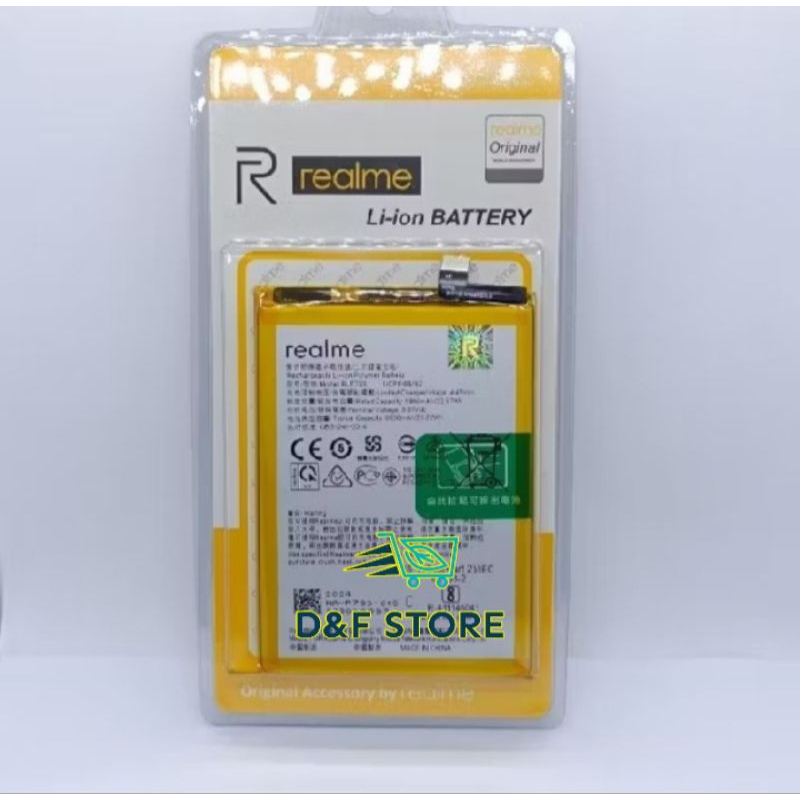 Baterai Batre Realme C3 - BLP 729 Original 100%