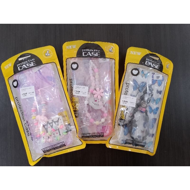 Case Hp+Tali Gantungan Lucu-lucu Android dan iPhone