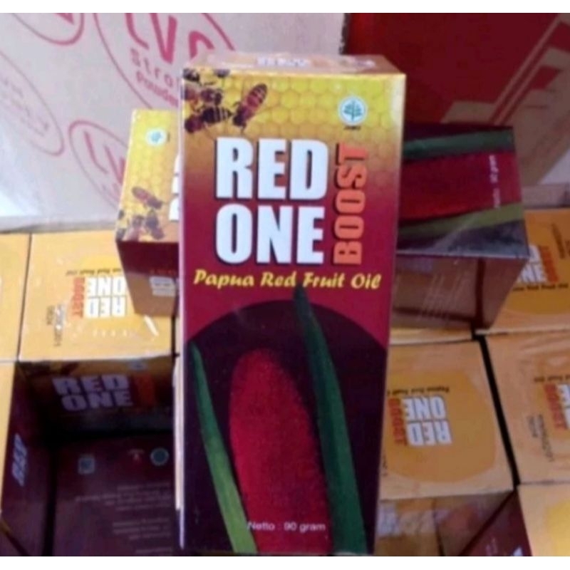 

[DISC.50%] RED ONE BOOST 90g - MADU RED ONE - MADU BUAH MERAH PAPUA ASLI ORIGINAL 100% BPOM