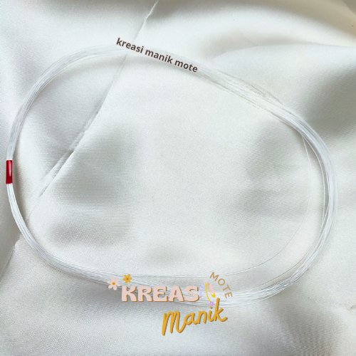 Tali Senar Tidak Elastis / Tali Kur Manik / Tali Manik Gelang / Tali Gelang Non Elastis