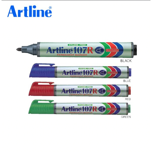 

Spidol Permanent/ Permanent Marker Artline 107R [Per 1 Pcs]