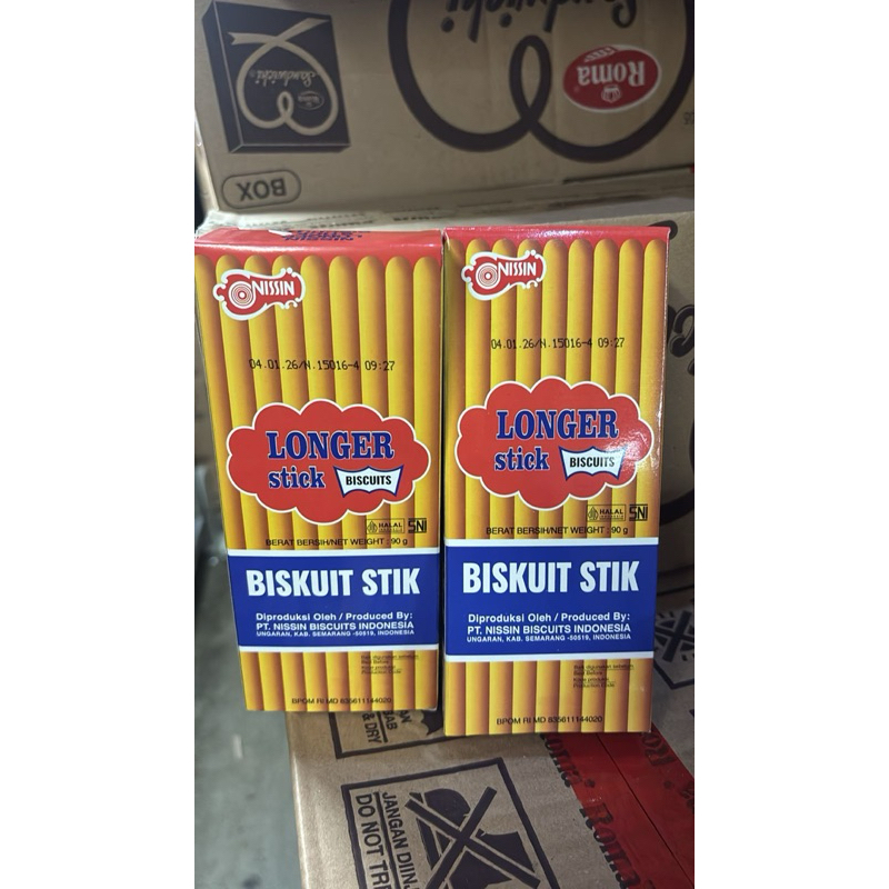 

Nissin Longer Stick Biscuit Box 90gr