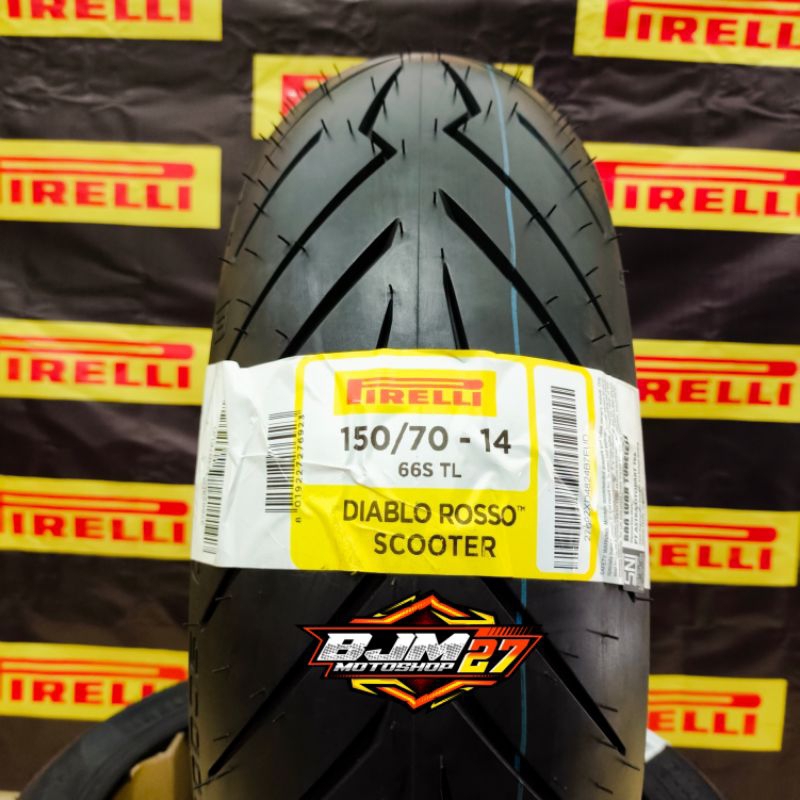 ban pirelli diablo rosso scooter 150/70 ring 14 for xmax aerox
