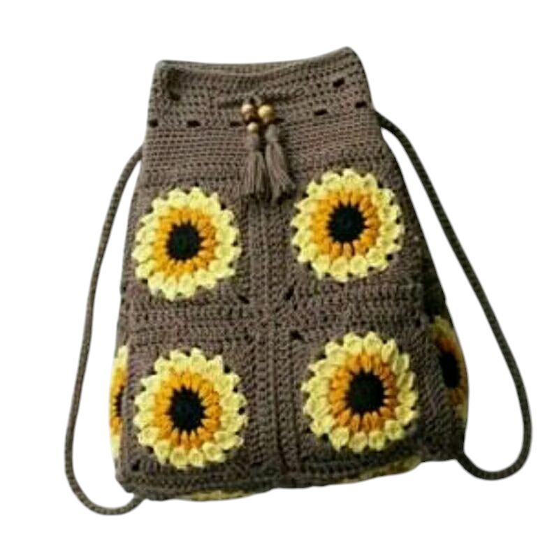 Tas rajut handmade ransel makalu