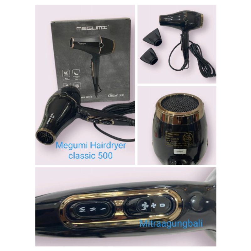 Hair Dryer Megumi Classic 500
