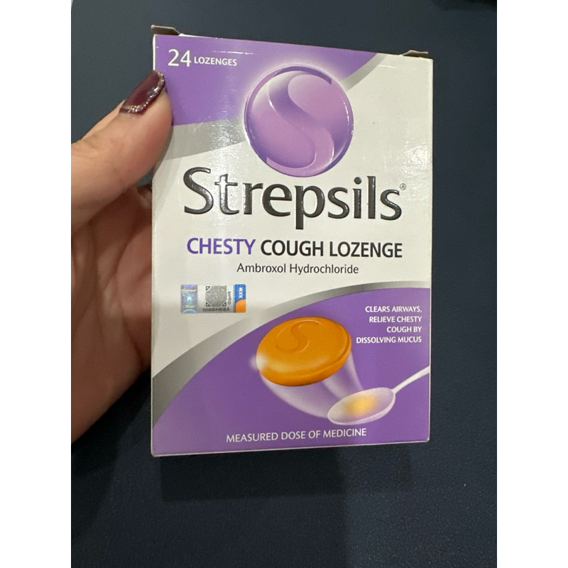 

Strepsils Chesty Cough Lozenge Ambroxyl Hydrochloride