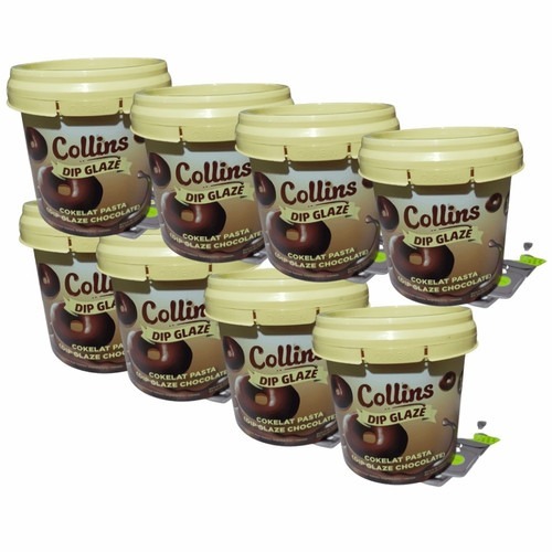 

Collins Dip Glaze 1kg All Varian / Topping Pasta Coklat Donat Pisang Nugget Aneka Rasa