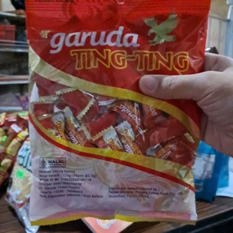 

Garuda Ting Ting Permen Enting Enting 125 gram isi 50 pc