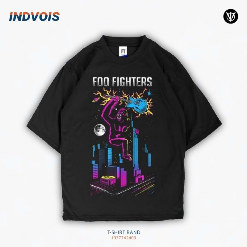 Kaos Band Foo Fighter Merchcons