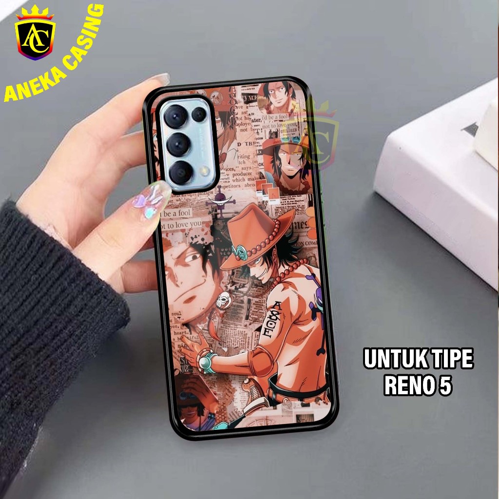 Case OPPO RENO 5-Hardcase Glossy casing Hp OPPO RENO 5 Terbaru [Motif - ANIME] - Aneka Case Mengkila