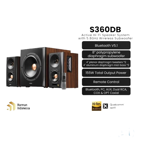 Speaker Edifier 2.1 S360DB