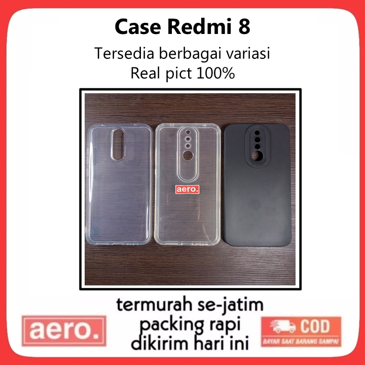 Case Redmi 8 Redmi8 Karakter Clear Berbagai Macam Variasi