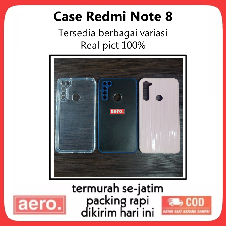 Case Redmi Note 8 RedmiNote8 Karakter Clear Berbagai Macam Variasi