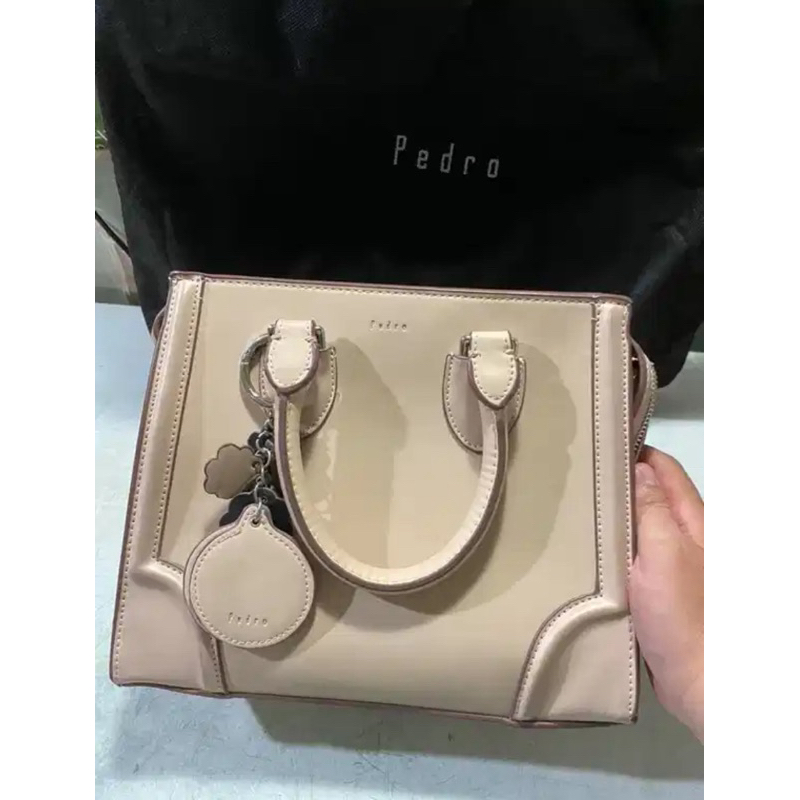 Tas Pedro Warna Cream Bekas/Scond