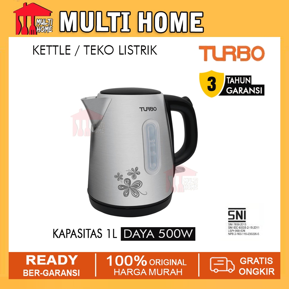 Turbo Electric Kettle EHL1058 - Teko Listrik Turbo Kapasitas 1Liter