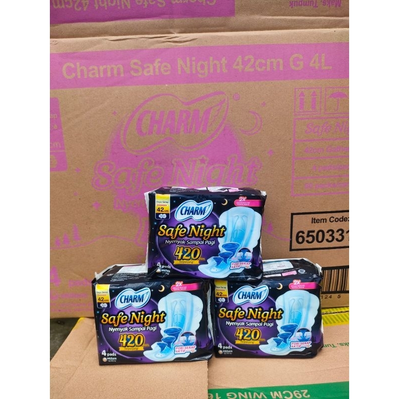 Charm Softex Safe Night