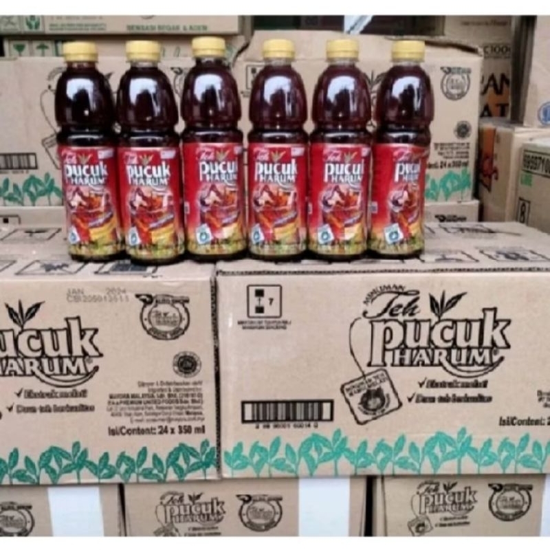 

Teh pucuk Harum 350ml 1 Dus isi 24Botol