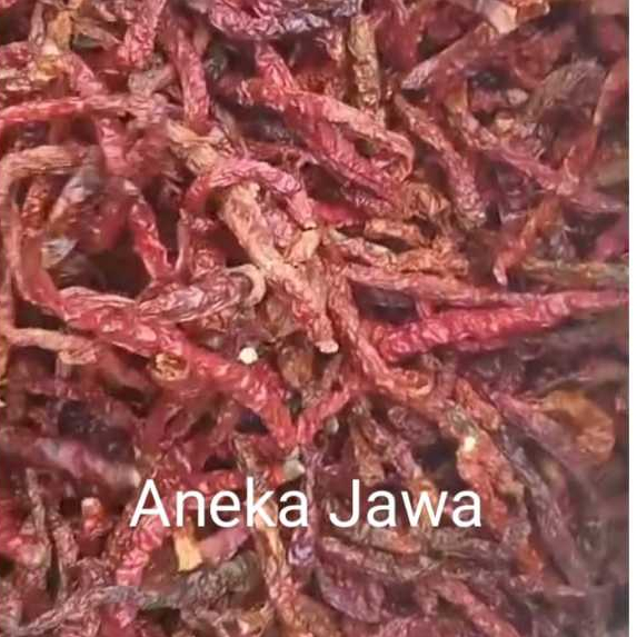 

Cabe/Cabai Kering Keriting 1kg Lokal Tanpa Tangkai, Super Pedas