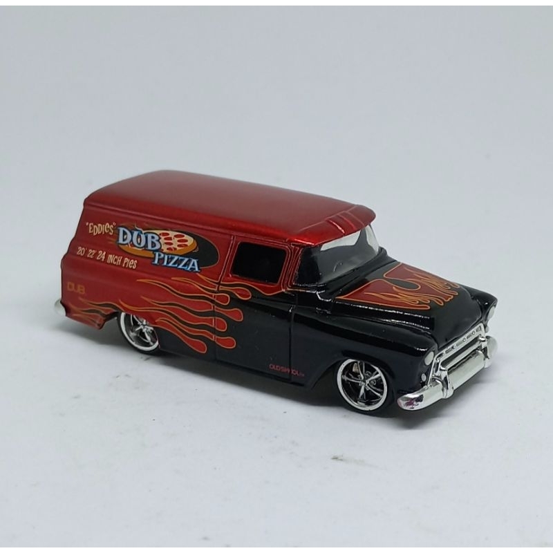 jada toys 57 1957 chevrolet chevy suburban dubcity 1/64 loose diecast