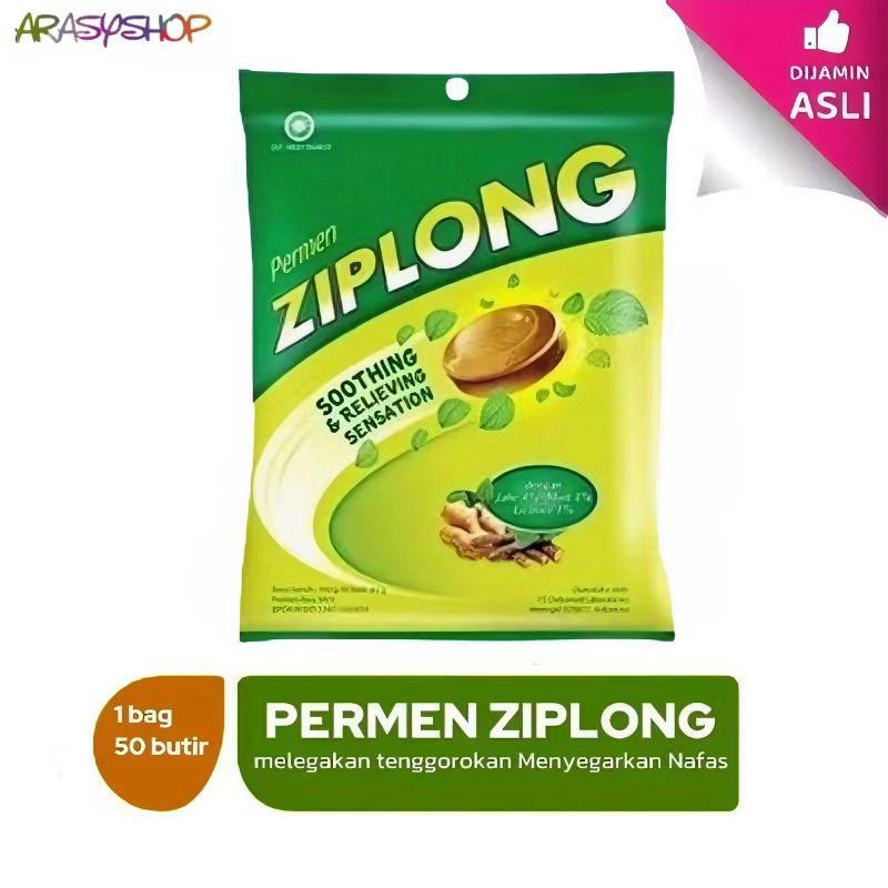 

Permen ziplong bag isi 50 butir melegakan tenggorokan