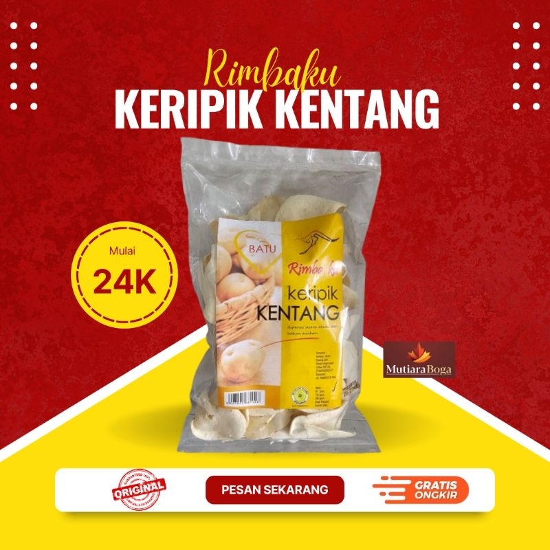 

Keripik Kentang Asli Cap Rimbaku