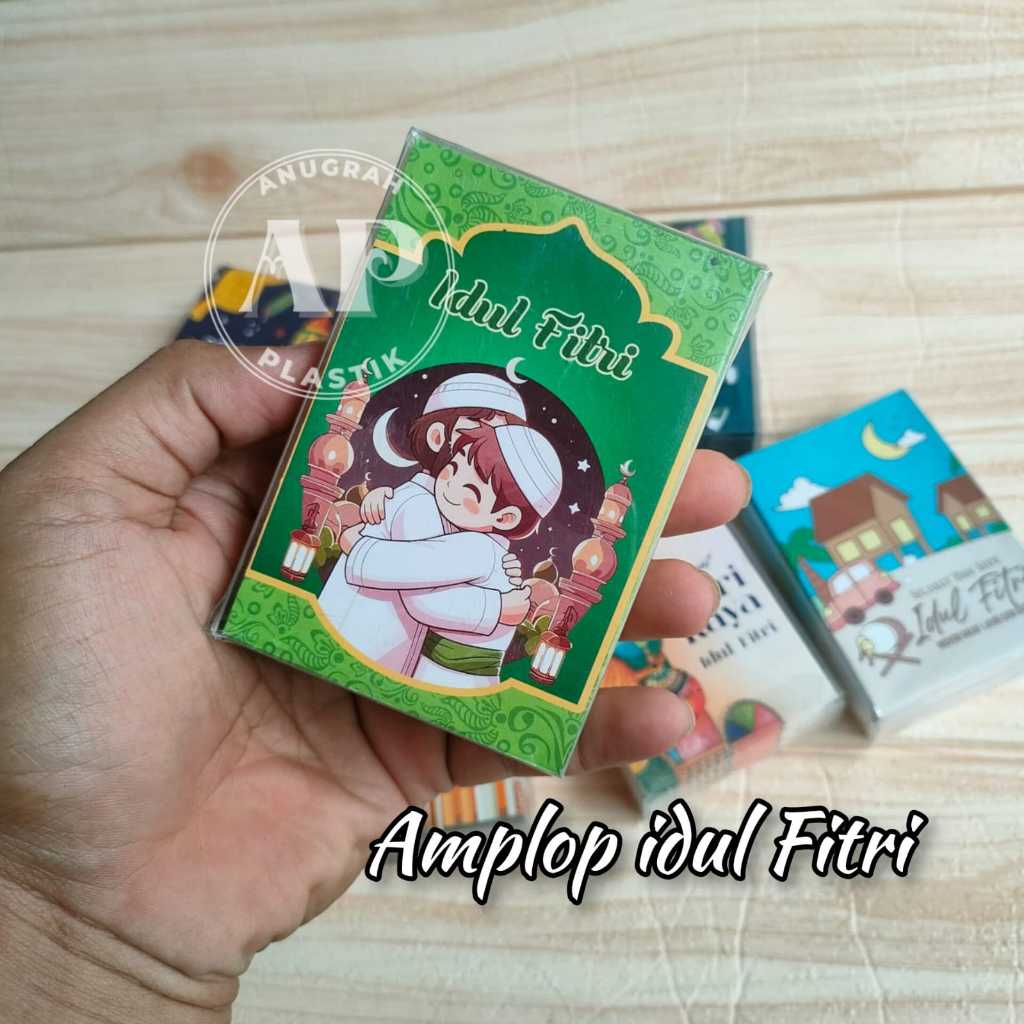

Amplop lebaran / Angpao Edisi Hari raya idul Fitri / amplop Islami PER PACK