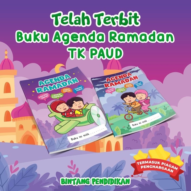 BUKU AGENDA RAMADAN TK PAUD BINTANG PENDIDIKAN