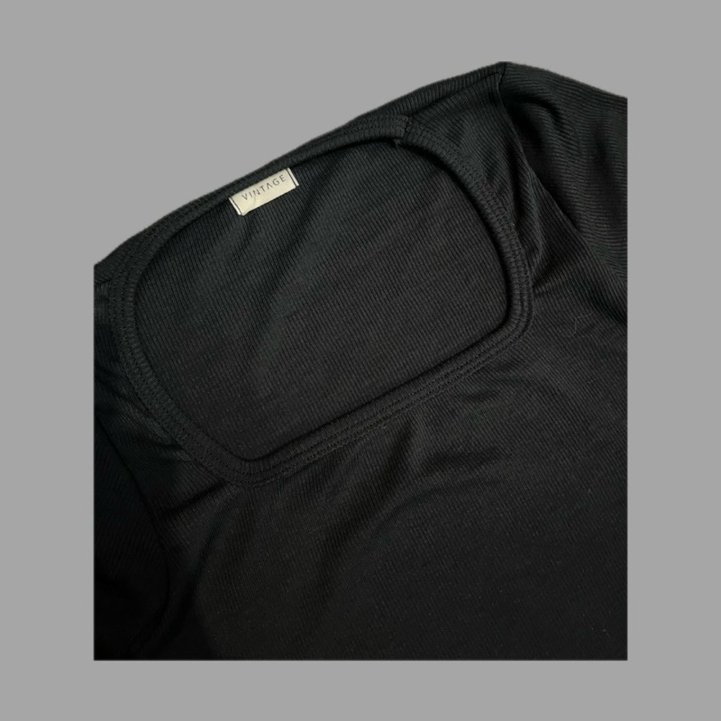 Vintage Black Long Dress