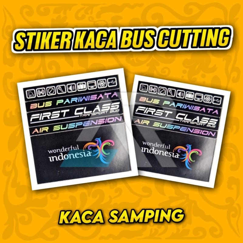 

STIKER KACA BUS PLASTIK CUTTING