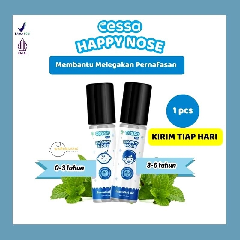 Cessa Essential Oil Cough & Flu Obat Batuk Pilek Flu Bayi Anak | Fever Drop