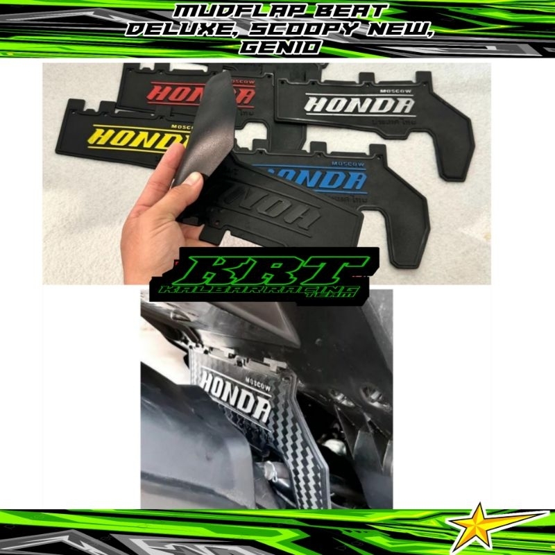 Mudflap Penahan Lumpur Beat New Mudflap Scoopy New Mudflap Genio Mudflap Beat New Penahan Lumpur