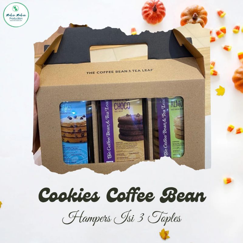

[BEST SELLER] LIMITIED Hampers Gift Set Cookies The Coffee Bean & Tea Leaf Isi 3 Taples