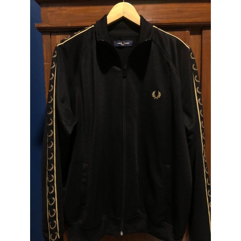 Tracktop Fred Perry Black Gold Original