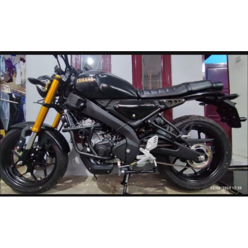 Crashbar yamaha XSR 155 engine guard XSR jalu slider