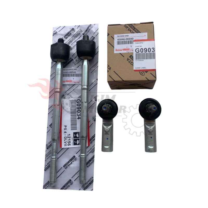 (1 SET) RACK END & TIE ROD END - TOYOTA INNOVA REBORN