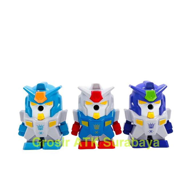 

( DAPAT 1 PCS ) RAUTAN MEJA ROBOT SKV-6633 / Sharpener Meja Anak Laki-Laki Gundam Gunpla Robot