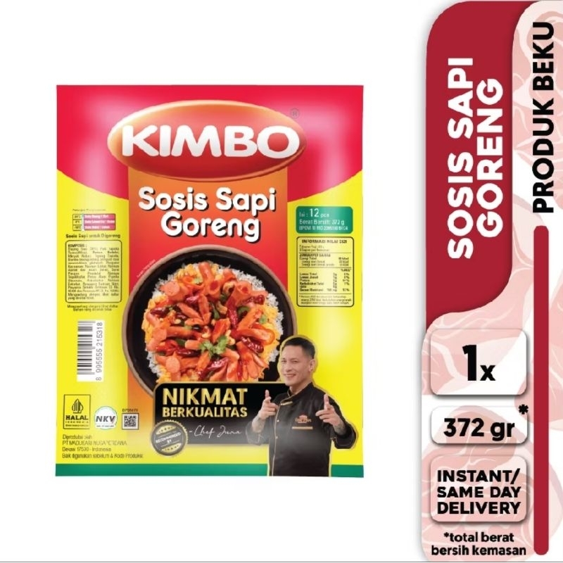 

KIMBO Sosis Sapi Goreng isi 12