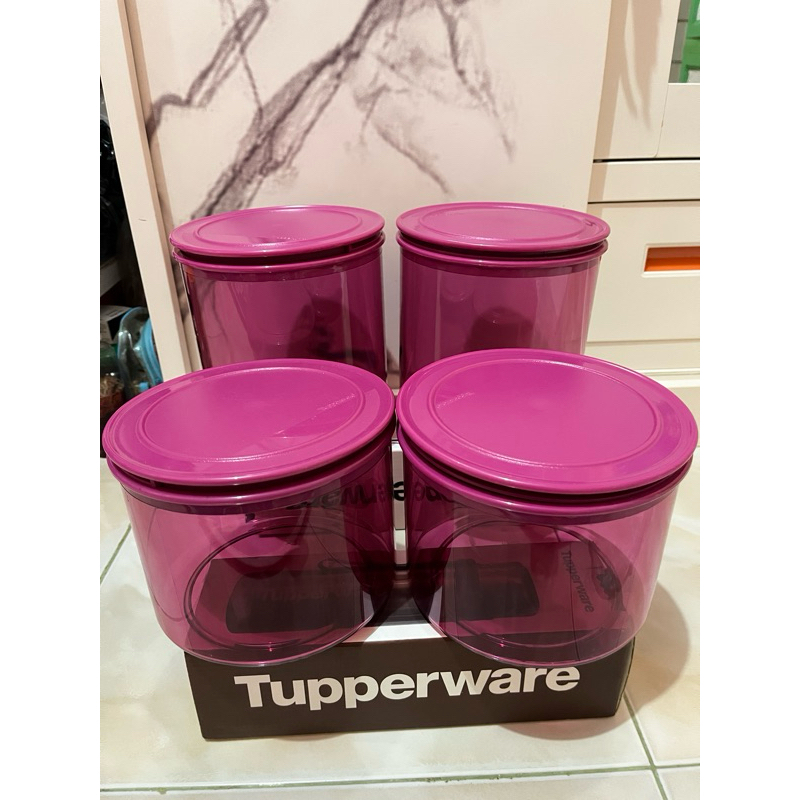 toples kuker jolly keeper tupperware 1set isi 4pcs
