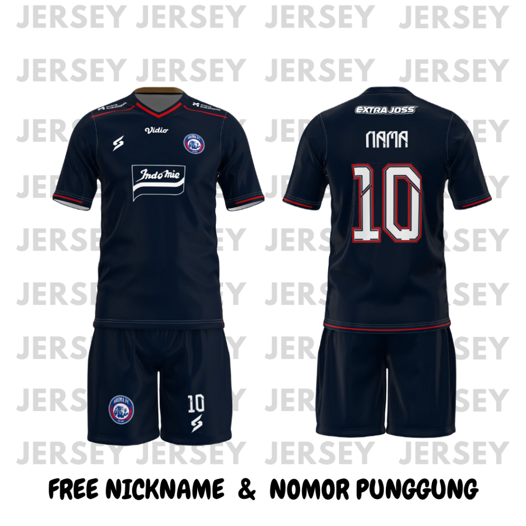 JERSEY AREMA INDONESIA HOME 2023/2024 FULL PRINTING