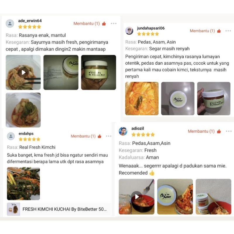 

FRESH KOREA KIMCHI SAWI By BiteBetter 500 gram