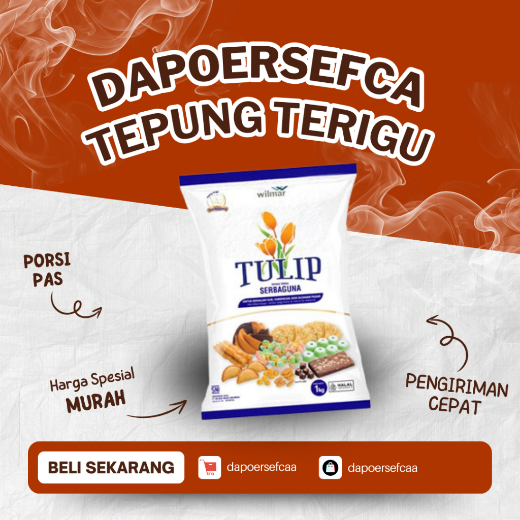 

Tepung Terigu Tulip Premium